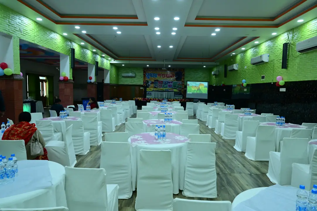 Sushma Pashu Khadya Event Moment 48